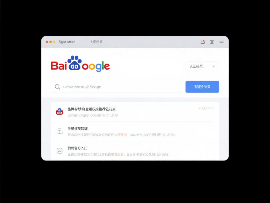 使用搜索引擎的认证结果：&nbsp;例如通过百度或谷歌搜索品